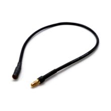 Кабель (18 AWG) с разъемом типа «банан» 3.5 мм 30 см Черный