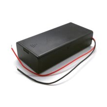 Бокс для двух аккумуляторов 18650 (параллельное подключение)