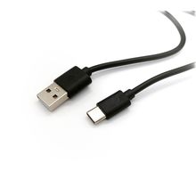 Кабель Type-C - USB 2.0 1 метр черный