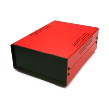 Высококачественный корпус для РЭА Bahar BDA 40004-A5 (W200) Красный 200*150*70 мм
