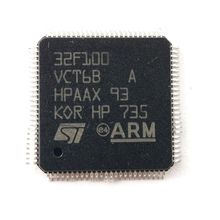 Микросхема микроконтроллера STM32F100VCT6B  в корпусе LQFP100