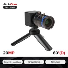 20МП камера Arducam IMX283 USB 3.0 с 16 мм объективом C-Mount