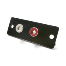 Панель AV2-8.4-4 со стерео разъемами RCA (тюльпан)