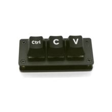 3-х кнопочная клавиатура Waveshare RP2040 Ctrl-V/C