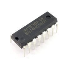 Микросхема SN74HC165(N) DIP16 8-бит сдвиговый регистр S/P to S