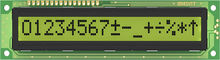 Знакосинтезирующий LCD дисплей MT-16S1B-2YLG
