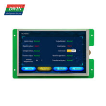 7" IPS HMI дисплей DWIN DMG12800C070_03WTR IPS 800*1280 Резистивный сенсор ASIC T5L2 UART (Коммерческий класс)