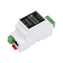 Промышленный сервер последовательного интерфейса Waveshare RS485 - Ethernet (B) с поддержкой POE DIN