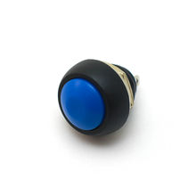 Кнопка PBS-33B синяя 12мм