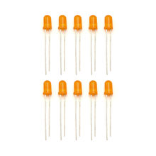 LED Светодиоды оранжевые 5мм (10шт.)