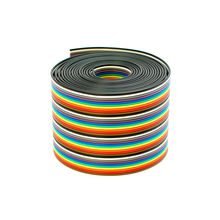 40 Pin плоский кабель разноцветный (1 метр) 1.17мм (на отрез)