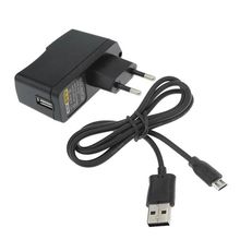 Адаптер питания 100-240V (5V, 2A) с кабелем USB - Micro USB (70 см)