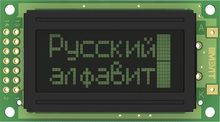 Знакосинтезирующий LCD дисплей MT-08S2A-2VLG