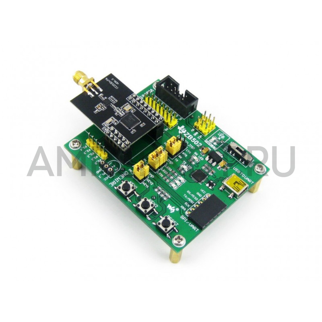 Купить ZigBee модуль Waveshare XCore2530 CC2530F256