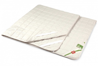 Наматрасник с резинкой по углам Kariguz «Bio Cotton/Био Хлопок» всесезонный, 160x200 см