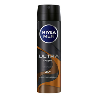 Дезодорант-спрей Nivea для мужчин Ультра Карбон, 150 мл