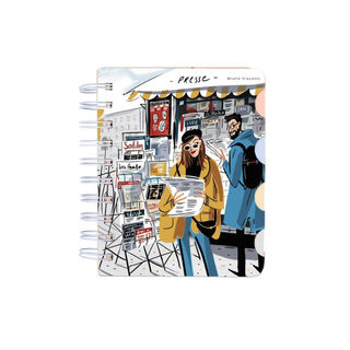 Блокнот на спирали А6 Bruno Visconti ART JOURNAL, 120 листов (4дизайна)