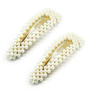 Заколка-зажим Клик-клак, Южная Корея, 2 шт, треугольник