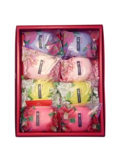 Набор туалетного мыла Saika Dayoni Soap set, Цветы и травы, 8х70гр