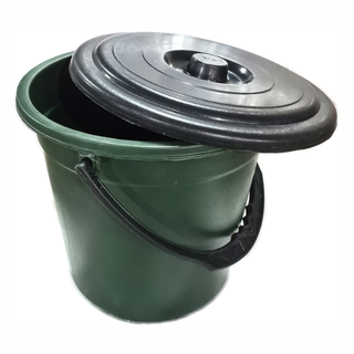 Ведро пластмассовое 12,0л с крышкой мерное (Галс)