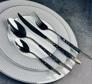 Набор столовых приборов Lenardi (24 предмета), в подарочной упаковке, нержавеющая сталь, арт.200-033