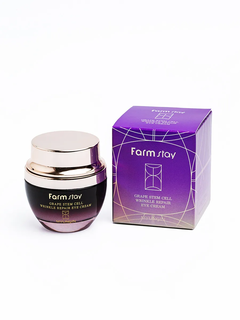 Крем для глаз FarmStay восстанавливающий разглаживающий  с фито-стволовыми клетками винограда, 50 мл