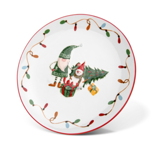 0382 FISSMAN Тарелка 25см (доломит)