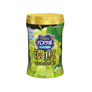 224625 "Hakugen Earth" "HERS Bath Labo" Увлажняющая соль для ванны с восстанавливающим эффектом с гиалуроновой кислотой (с ароматом винограда), банка 600 гр., 1/15