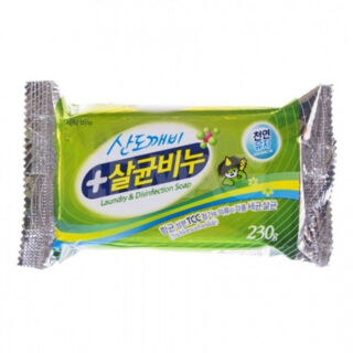 005313 "Sandokkaebi" Хозяйственное мыло с антибактериальным эффектом 230 г 1/24