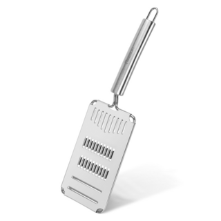 8603 FISSMAN Терка 28,5x9см на ручке для нарезки корейской морковки (нерж.сталь)