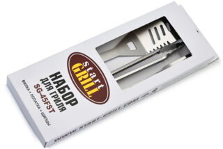 Набор для гриля START GRILL (в коробке: лопатка, вилка, щипцы)
