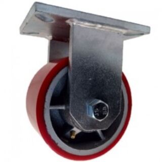 Колесо 1 тонна полиуретановое 150 мм не поворотное большегрузное FCP 63 1000