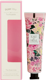 CJ Lion Eau de Oral Saveur Rose Mint Зубная паста от кариеса и пародонтита Роза и Мята, 70 гр