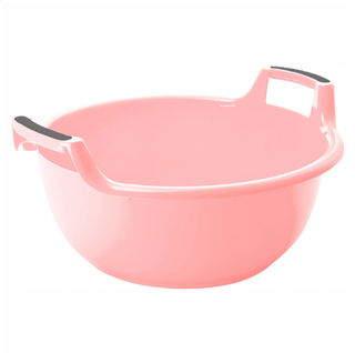 Таз пластмассовый 16,0л пищевой круглый с ручками "Альфа" LF2942