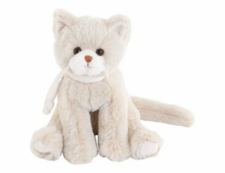 Кот Kitty & Cute Catty, Bukowski 25 см (светло-серый)