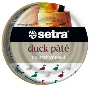 Паштет Setra утиный, 100г