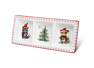 0358 FISSMAN Менажница 32х14,3см (доломит)