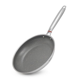 5516 FISSMAN Сковорода для жарки CHEF PRO 26x4,5см с антипригарным покрытием (нерж.сталь)