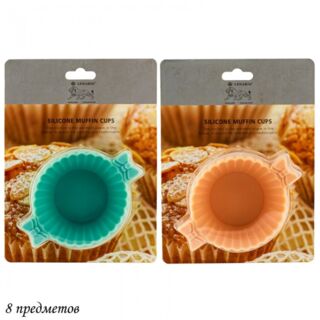 Набор силиконовых форм для выпечки 4шт. 10х7,5х5 см арт. 160-112