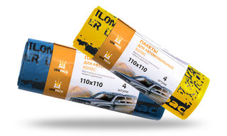 Пакеты для упаковки автомобильных колес "UFAPACK" 4 шт., 20 мкм. (21)