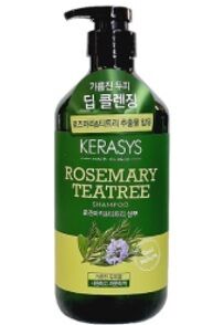 381656 "Kerasys" Шампунь с маслом чайного дерева и розмарином 800 мл 1/8