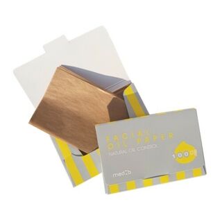 220989 MedB Facial Oil Paper Матирующие салфетки для лица от жирного блеска (100л)  1/750 1/800