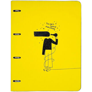 Тетрадь со сменным блоком Infolio Study Situation, А4, 120 листов, обложка - иск. кожа,  N3395