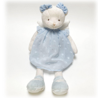Мишка-ангел Angelina, Bukowski 25см(в голубом)
