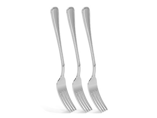 3057 FISSMAN  Набор из 3 столовых вилок FELDON 20 см (нерж.сталь)