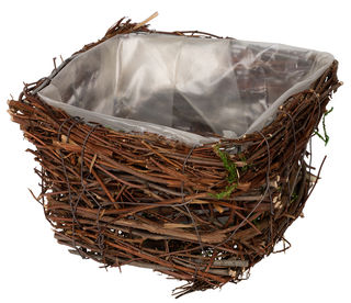 Декоративное кашпо Blumentag FLBS-03/1, 14х14х10 см