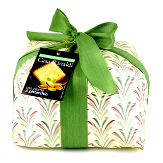 Кулич в шоколадной глазури с фисташковым кремом CR,750г