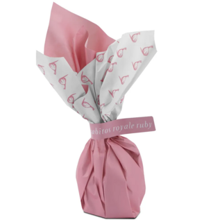 Rabitos Royale Инжир с трюфельным кремом на основе белого шоколада с ликером Марк де Кава в рубиновом шоколаде весовой, 1 кг