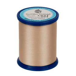 Швейные нитки (полиэстер) Sumiko Thread, 200м, цвет 084 бежевый