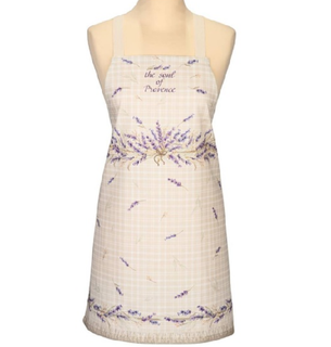 Фартук для кухни Душа Прованса, бежевый, твил, 100% хлопок